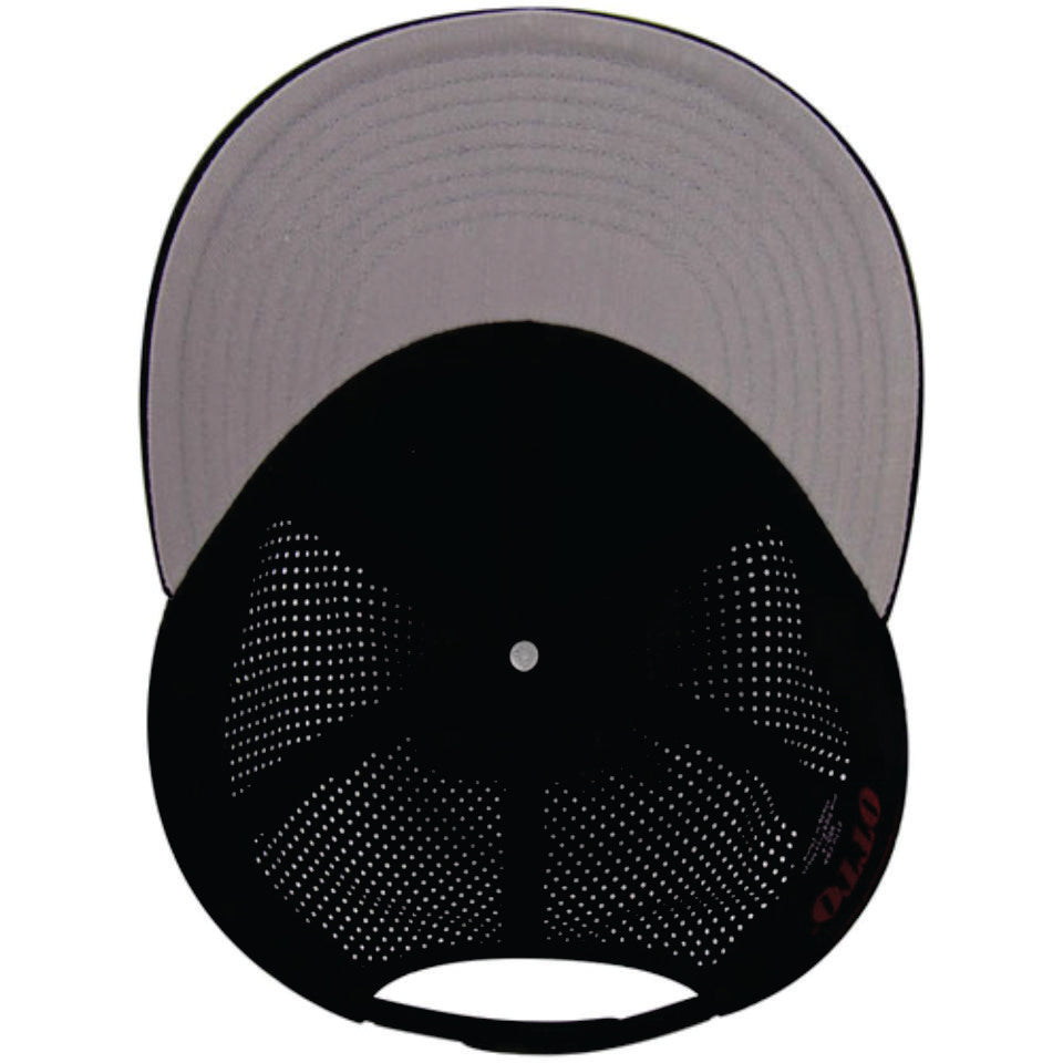 Spartans Shield OTTO® Flatbill Perforated Mesh Snapback Hat (950-4)