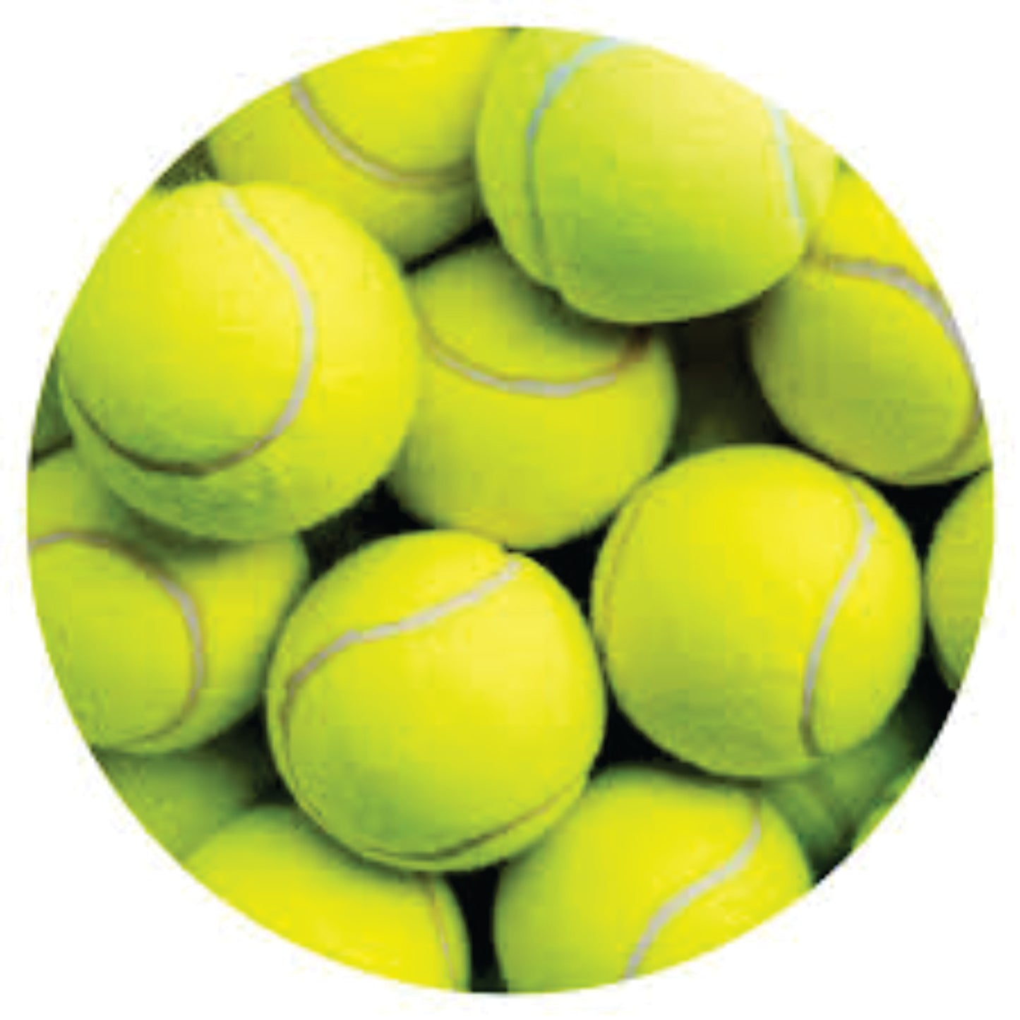 Tennis Balls for Halftime Toss
