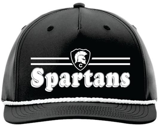 Spartans Drop Shadow Richardson-258 Rope Snapback Hat