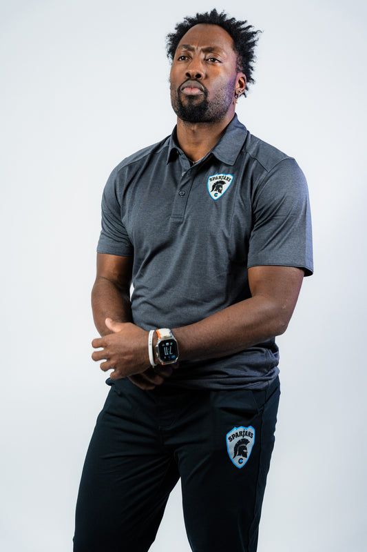 Spartans Shield Digi Heather Performance Polo (K574)