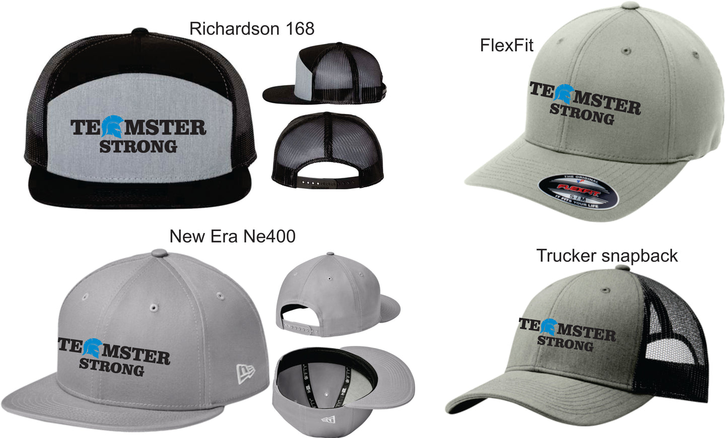 LIMITED EDITION Teamster Strong Spartan Hats