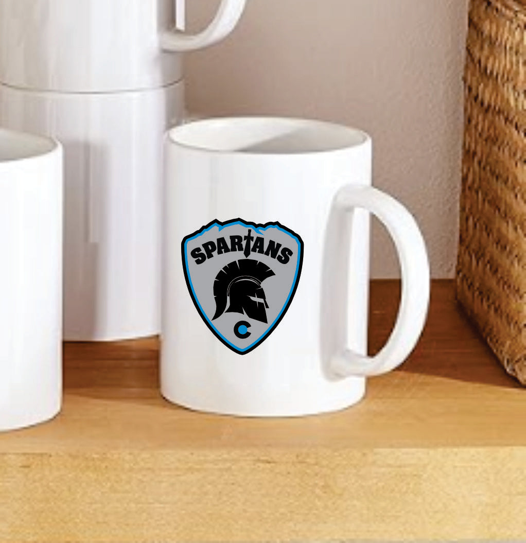 Spartan Shield 15 oz Ceramic Mug