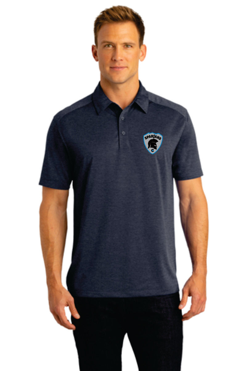 Spartans Shield Digi Heather Performance Polo (K574)